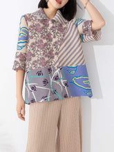 Rada Pleated Top ( Beige Tone )